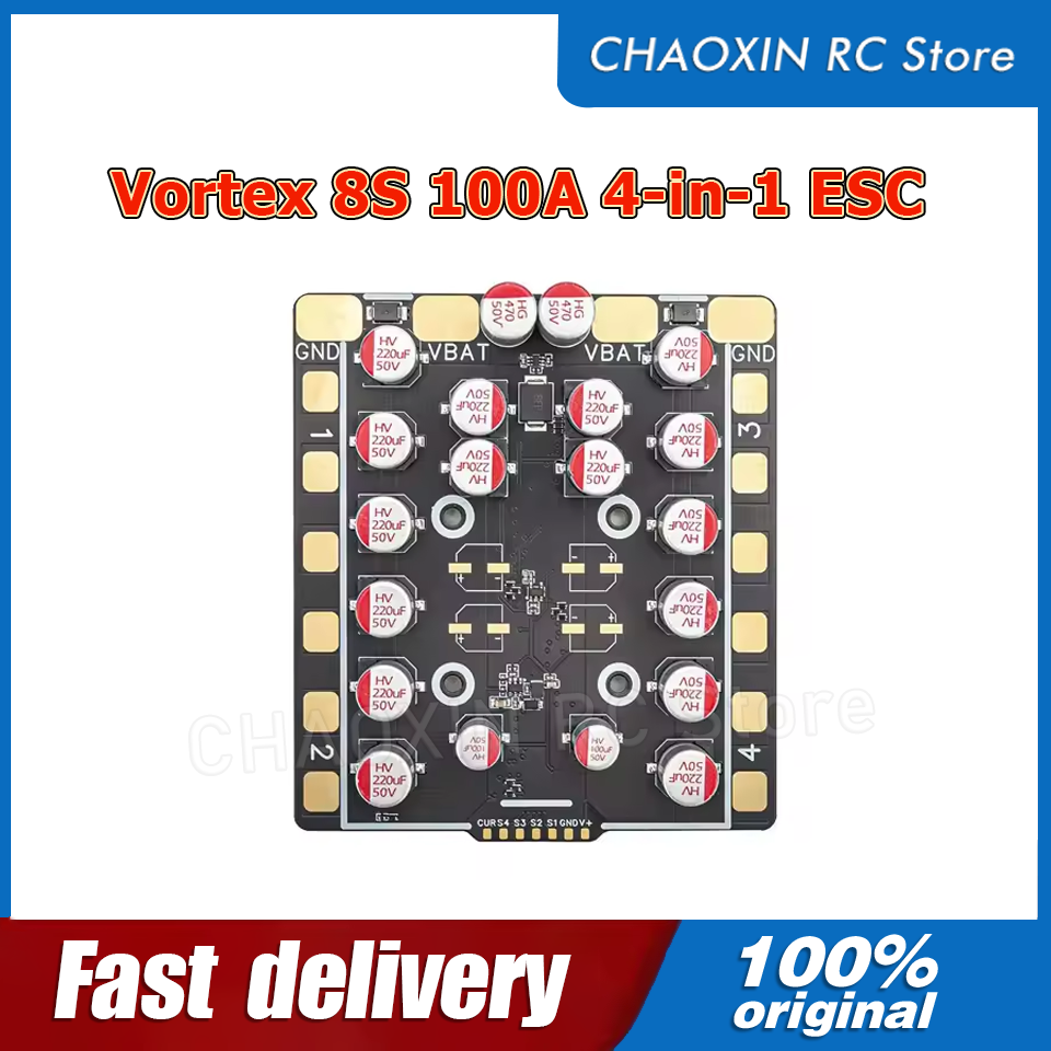 Vortex 8S 100A 4-in-1 ESC BLS  - огляд і ціна Drone Racing Esc