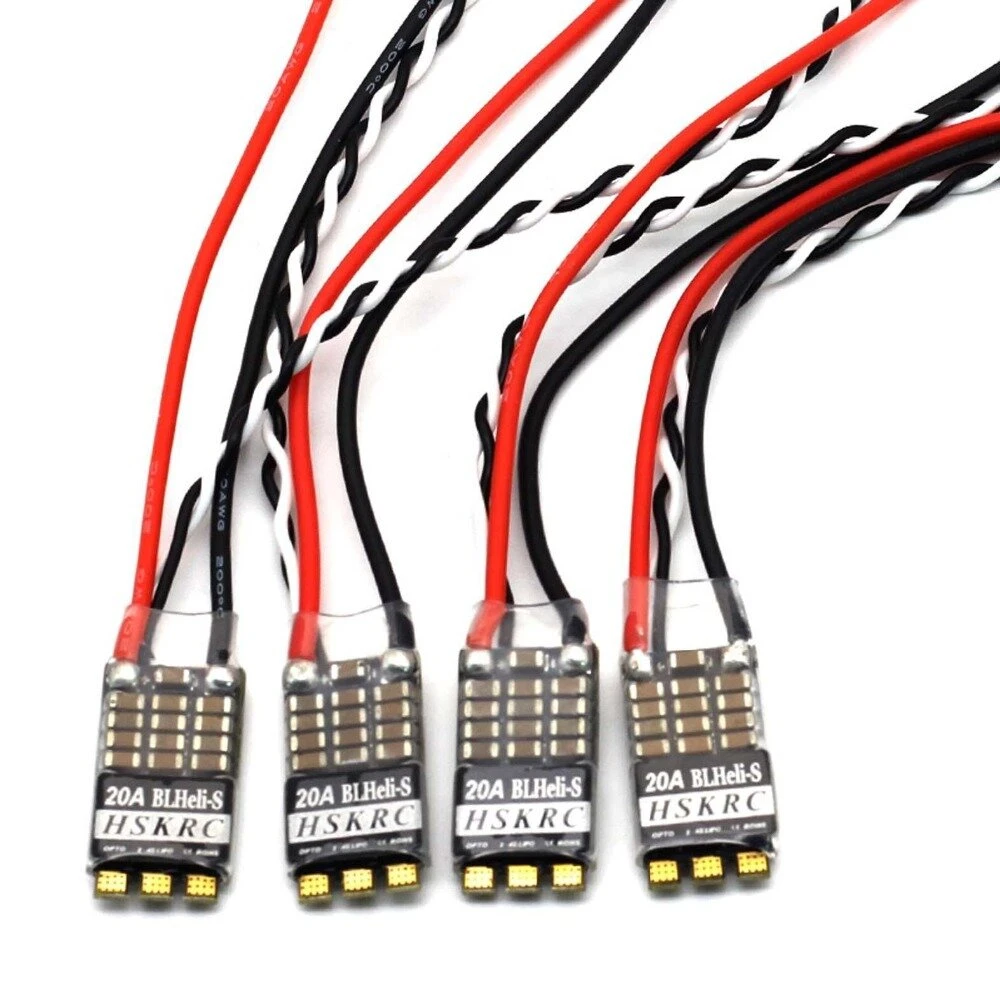 HSKRC Brushless 20A/30A/35A/45 - огляд і ціна Drone Racing Esc