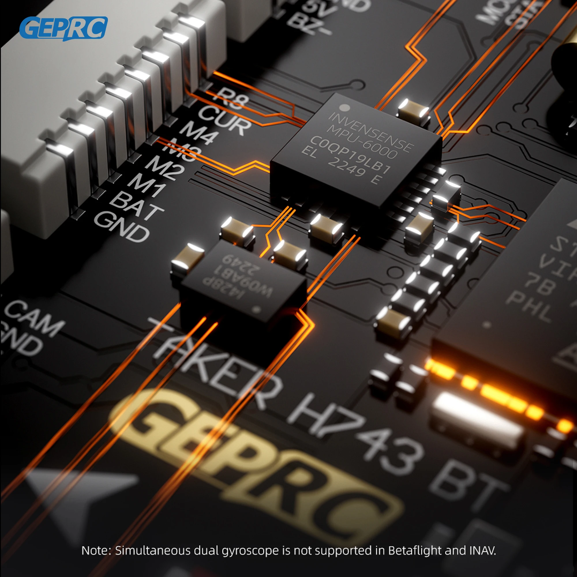 GEPRC TAKER H743 BT 32Bit 65A  - огляд і ціна Drone Racing Esc