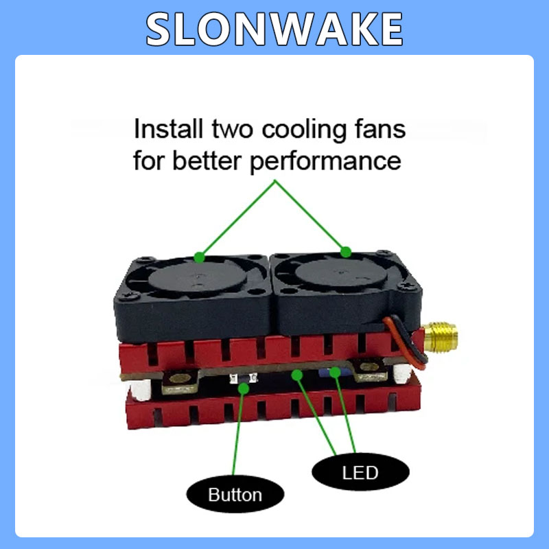 SLONWAKE 5.8G 48CH 4.2W VTX Ad - огляд і ціна Drone Racing Vtx