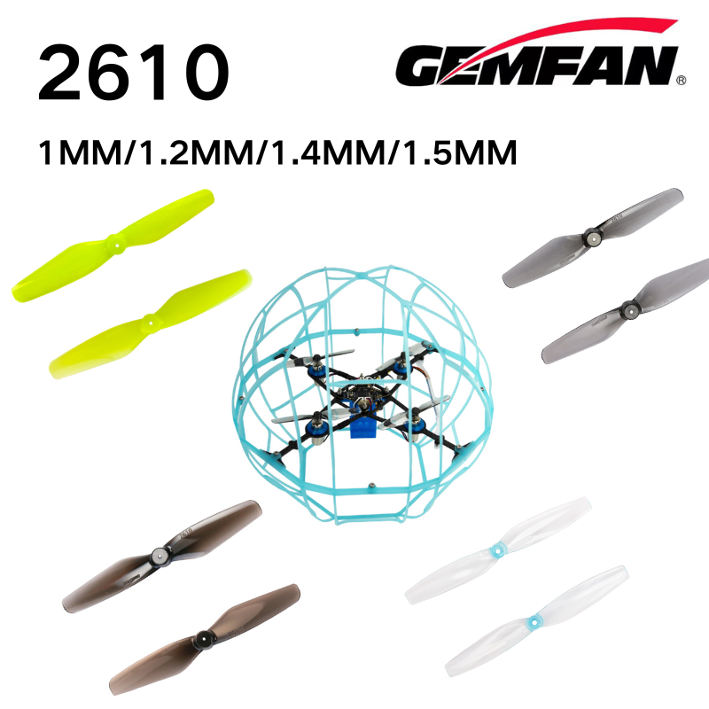 2610 Props Gemfan 2.6inch 2 Bl - огляд і ціна Drone Racing Esc