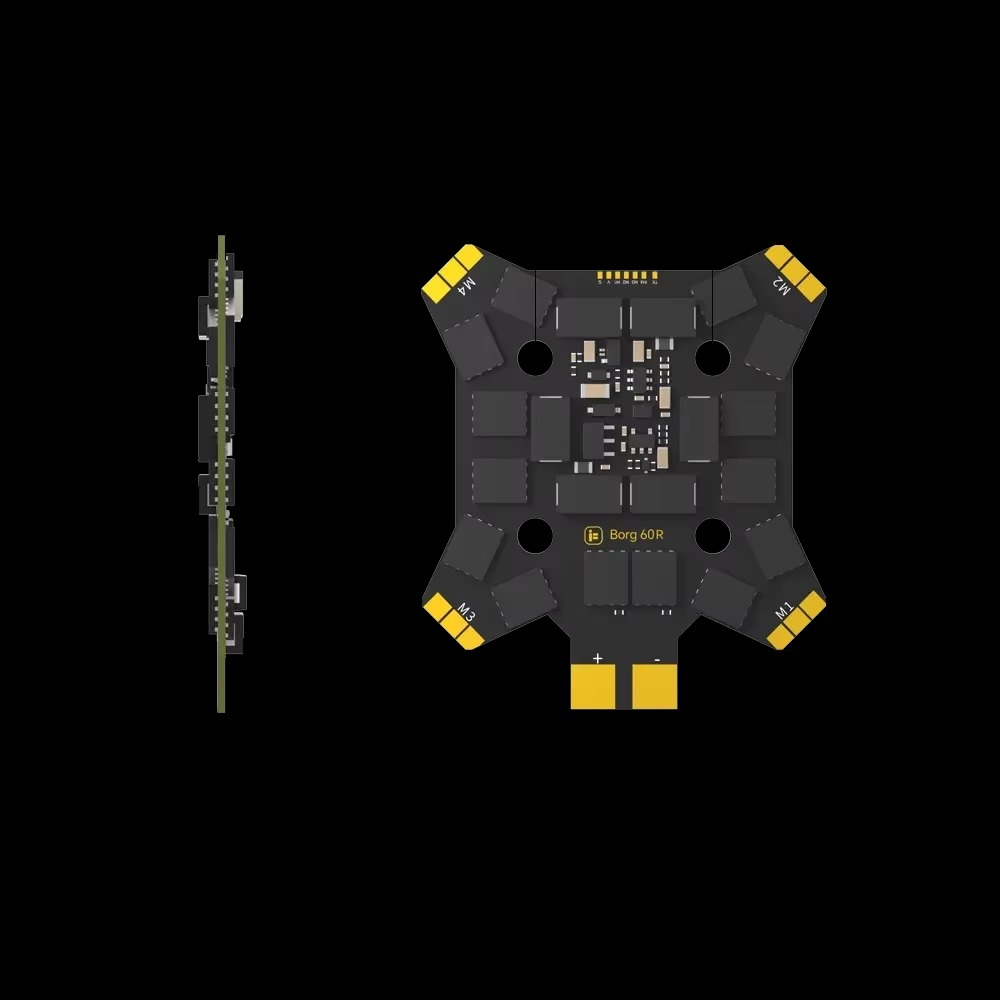 DroMaSsiFlight Borg Mini H7 60 - огляд і ціна Drone Racing Esc